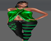 St Patty's Blk/Green Fit