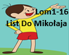 List Do Mikolaja