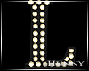 H, Marquee Letter L