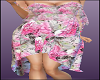 Pink Flowers Dress