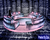 Pink Blue Soft Couch
