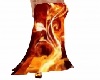 flamming skirt 