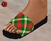 Christmas Plaid Sandal M