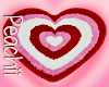 Fuzzy Heart Rug