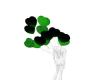 Green Glitter Balloons