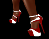 Red/White Heels