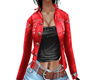 Stud Red jacke