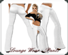 DeLa* White Lounge Pants