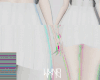 ☆ | Pleated white
