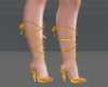 Gold Sandals Paige