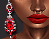 G|Red Diamond Earrings