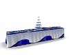 Blue Desert Table