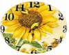 Working Sunflower clock