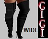 GM Wide Evie boot blk