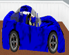 sexy blue car