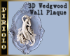 3D Wedgwood Wall Plaque