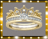 Queen Crown Wedding Ring