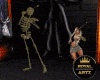 Halloween Skeleton Vio