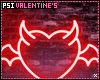 Devil's Heart Neon Sign