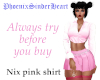 Nix Pink Shirt
