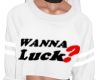 wanna luck kawai tshirt