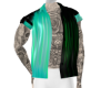 Teal Mens Top