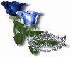 Blue Rose W/Crown