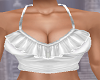 Frilly Summer White Top
