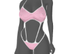 Shiny Pinkish Monokini