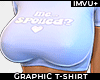 ! graphic tee - blue v.3