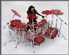 Drums Red Rocker