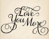 Love U More Frame