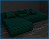 ❥ Green Sofa .