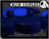 ~DC) Blue Couples Couch