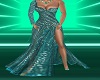 SSD Teal Sparkle Gown