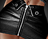 Leather Black Skirt