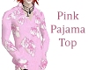 Pink Pajama Top