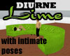 d~ Lime Round Sofa