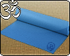 Blue Yoga Mat .