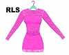 RLS Pink Lace Dress set
