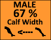 Calf Scaler 67% Male