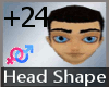 Head Shape +24 M A