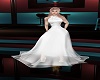 white gown
