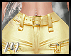 *M* Open Pants / Gold