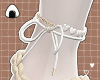 Ribbon 🤍 Anklet drv.