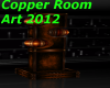 Copper/wood Room Art