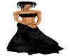 Mars Black Design Gown