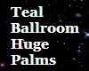 V Teal Ballroom PalmTree