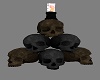 Candle Skulls