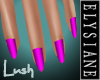 {E} Lilac Lush Nails